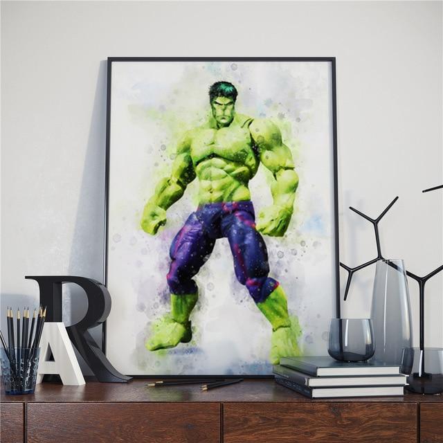 affiche marvel avengers hulk