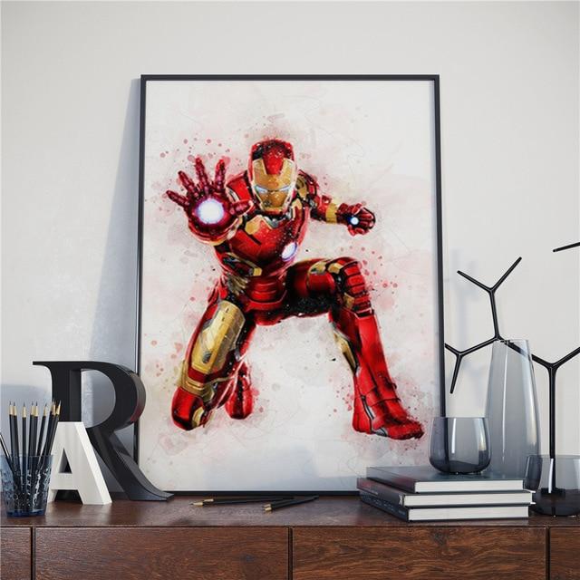 affiche marvel avengers iron man