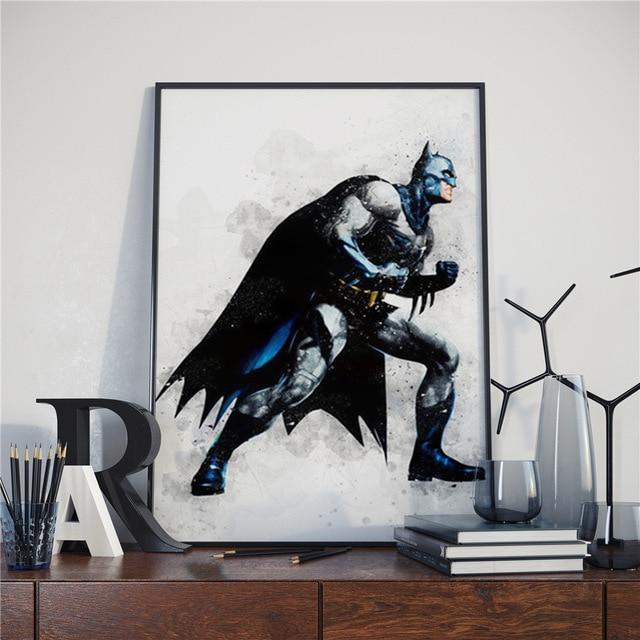 affiche marvel avengers batman